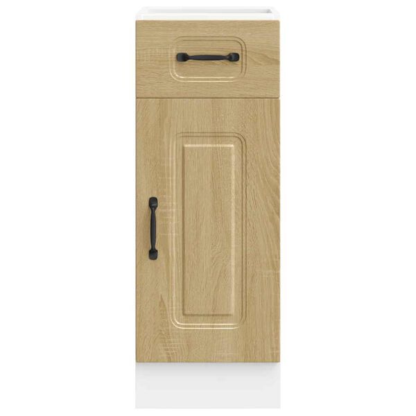 vidaXL Kitchen Base Cabinet Kalmar Sonoma Oak Engineered Wood