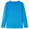 Kids' T-shirt with Long Sleeves Cobalt Blue 92