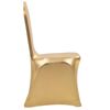 vidaXL 25 pcs Chair Covers Stretch Gold