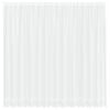 vidaXL Lace Curtain with Curtains Floral White 245 x 400 cm Polyester