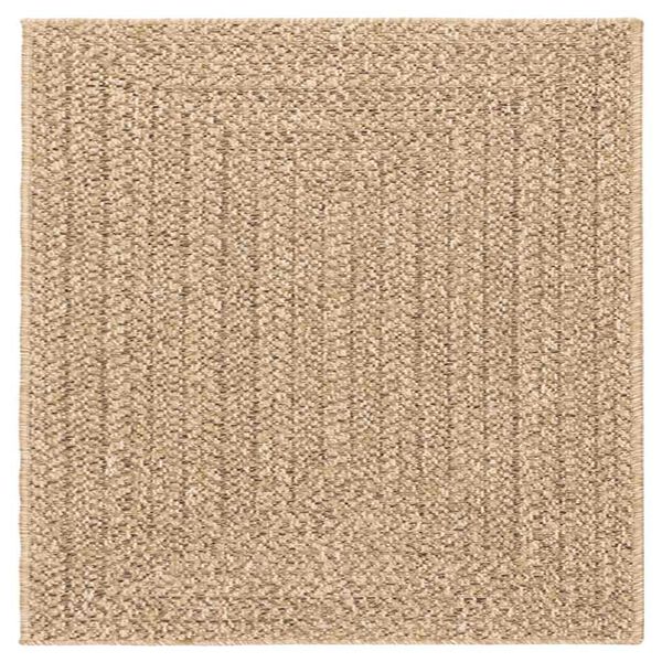 vidaXL Rug ZIZUR 200x200 cm Jute Look Indoor and Outdoor