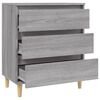 vidaXL Sideboard Grey Sonoma 60x35x70 cm Engineered Wood