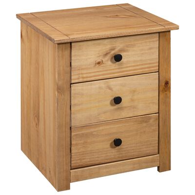 vidaXL Bedside Cabinet 46x40x57 cm Pinewood Panama Range
