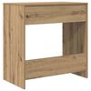 vidaXL Desk with Shelf Artisan oak 77.5 x 43 x 79 cm Engineered Wood