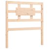 vidaXL Bed Frame without Mattress Single Solid Wood Pine