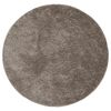 vidaXL Rug ISTAN High Pile Shiny Look Grey &Oslash; 160 cm
