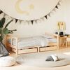 vidaXL Kids Bed Frame with Drawers 80x160 cm Solid Wood Pine