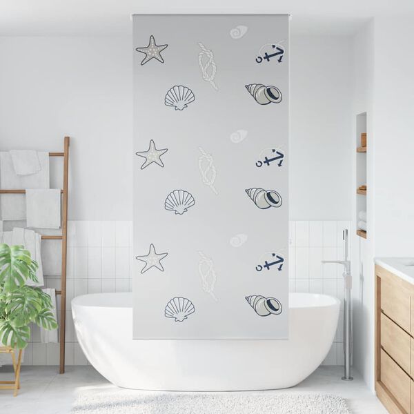 vidaXL Shower Roller Blind 110x240 cm Fabric Width 106 cm