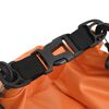 vidaXL Dry Bag with Zipper Orange 30 L PVC
