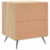 vidaXL Bedside Cabinets 2 pcs Sonoma Oak 40x35x47.5 cm Engineered Wood