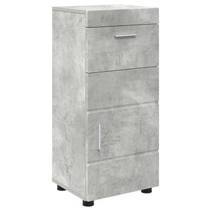 vidaXL Bathroom Cabinet Set TULUM Concrete Grey 37 x 31.5 x 82 cm