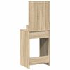 vidaXL Dressing Table Sonoma Oak 50 x 41 x 135 cm Engineered Wood