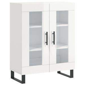 vidaXL Sideboard High Gloss White 69,5x34x90 cm Engineered Wood