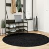 vidaXL Shaggy Rug PAMPLONA High Pile Modern Black &Oslash; 160 cm