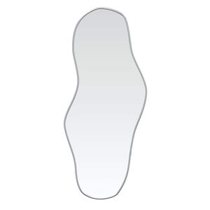 vidaXL Wall Mirror Silver 60x25 cm