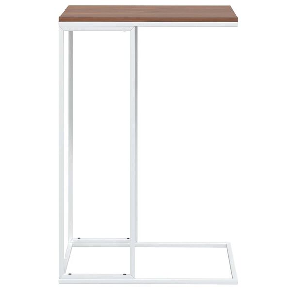 vidaXL Side Table White 40x30x59 cm Engineered Wood