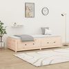 vidaXL Day Bed without Mattress 80x200 cm Solid Wood Pine