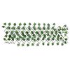 vidaXL Artificial Grape Leaf Trellis Expandable Green 190x60 cm