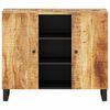 vidaXL Sideboard with 2 Doors 90x33x75 cm Solid Wood Mango
