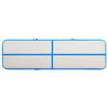vidaXL Inflatable Gymnastics Mat with Pump 600x100x20 cm PVC Blue