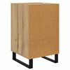 vidaXL Bedside Cabinet Artisan Oak 40 x 40 x 66 cm Engineered Wood