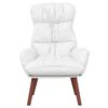 vidaXL Armchair White 69 x 74 x 93 cm Artificial Leather