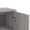 vidaXL Sideboards 3 pcs Grey Sonoma 60x31x84 cm Engineered Wood