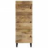 vidaXL Highboard 40x33x110 cm Solid Wood Mango