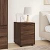 vidaXL Storage Cabinet Brown Oak 40 x 48 x 57 cm Engineered Wood