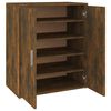 vidaXL Shoe cabinets 60 x 35 x 70 cm Smoked Oak