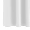 vidaXL Blackout Curtains with Rings 2 pcs Pure White 225 x 140 cm