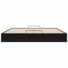vidaXL Ottoman Bed Frame No Mattress Black Super King Velvet