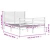vidaXL Bed Frame without Mattress 140x200 cm Solid Wood