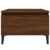 vidaXL Side Table Brown Oak 50x46x35 cm Engineered Wood