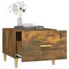 vidaXL Coffee Tables 2 pcs Smoked Oak 50x50x40 cm Engineered Wood