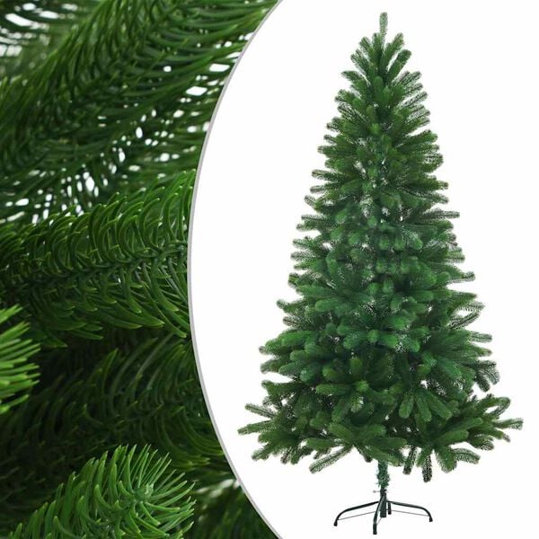vidaXL Artificial Pre-lit Christmas Tree with Ball Set 150 cm Green