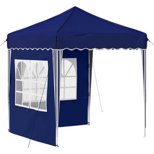 vidaXL Pop-up Party Tent Blue 195 x 195 x 245 cm Oxford Fabric