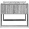 vidaXL Coffee Table Grey Sonoma 66 x 53 x 45 cm Engineered Wood