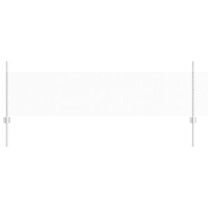 vidaXL Hexagonal Fence with Post 10 x 0.5 m Galvanised Steel Silver