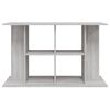 vidaXL Aquarium Stand Grey Sonoma 100x40x60 cm Engineered Wood