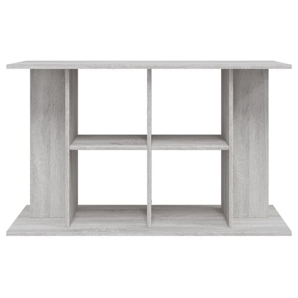 vidaXL Aquarium Stand Grey Sonoma 100x40x60 cm Engineered Wood