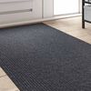 vidaXL Carpet Runner Grey 80 x 500 cm Fabric