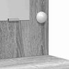 vidaXL Dressing Table 3 pcs Grey 40 x 41 x 135 cm Engineered wood