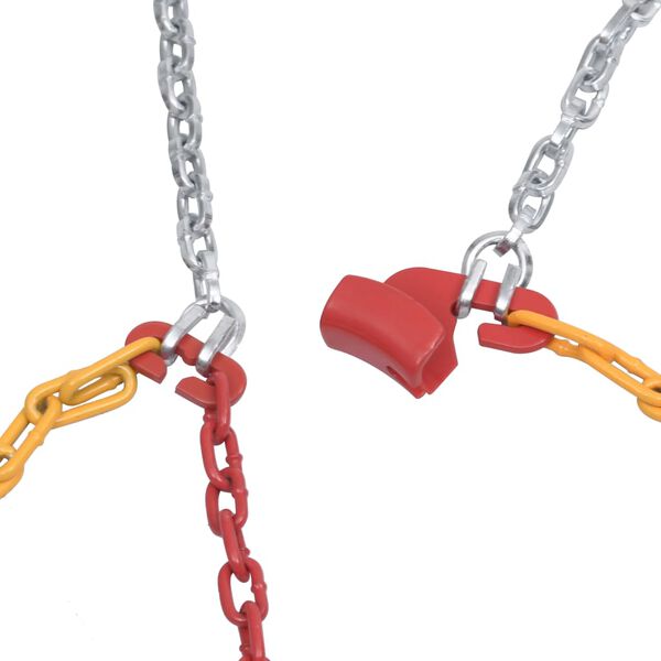 vidaXL Car Tyre Snow Chains 2 pcs 16 mm SUV 4x4 Size 450