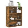vidaXL Hanging Wall Cabinet Smoked Oak 69.5x32.5x90 cm