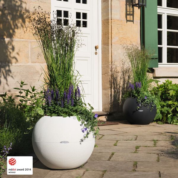 LECHUZA Planter PURO Color 50 ALL-IN-ONE Diameter 50 cm White