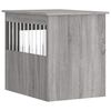 vidaXL Dog Crate Furniture Grey Sonoma 55x75x65 cm Engineered Wood