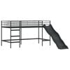 vidaXL Kids'Loft Bed Frame Black 99.5 x 200 cm Metal