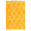 vidaXL Kilim Rug Cotton 160x230 cm with Pattern Yellow