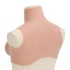 vidaXL Silicone Breastplate Natural D Cup
